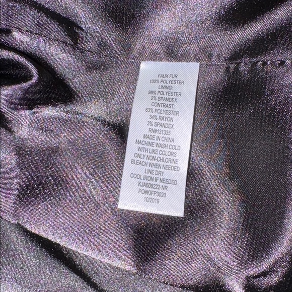 Socialite Camouflage Faux Fur Coat - Picture 5 of 6